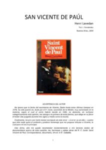 thumbnail of San Vicente de Paúl (Henry Lavedan)