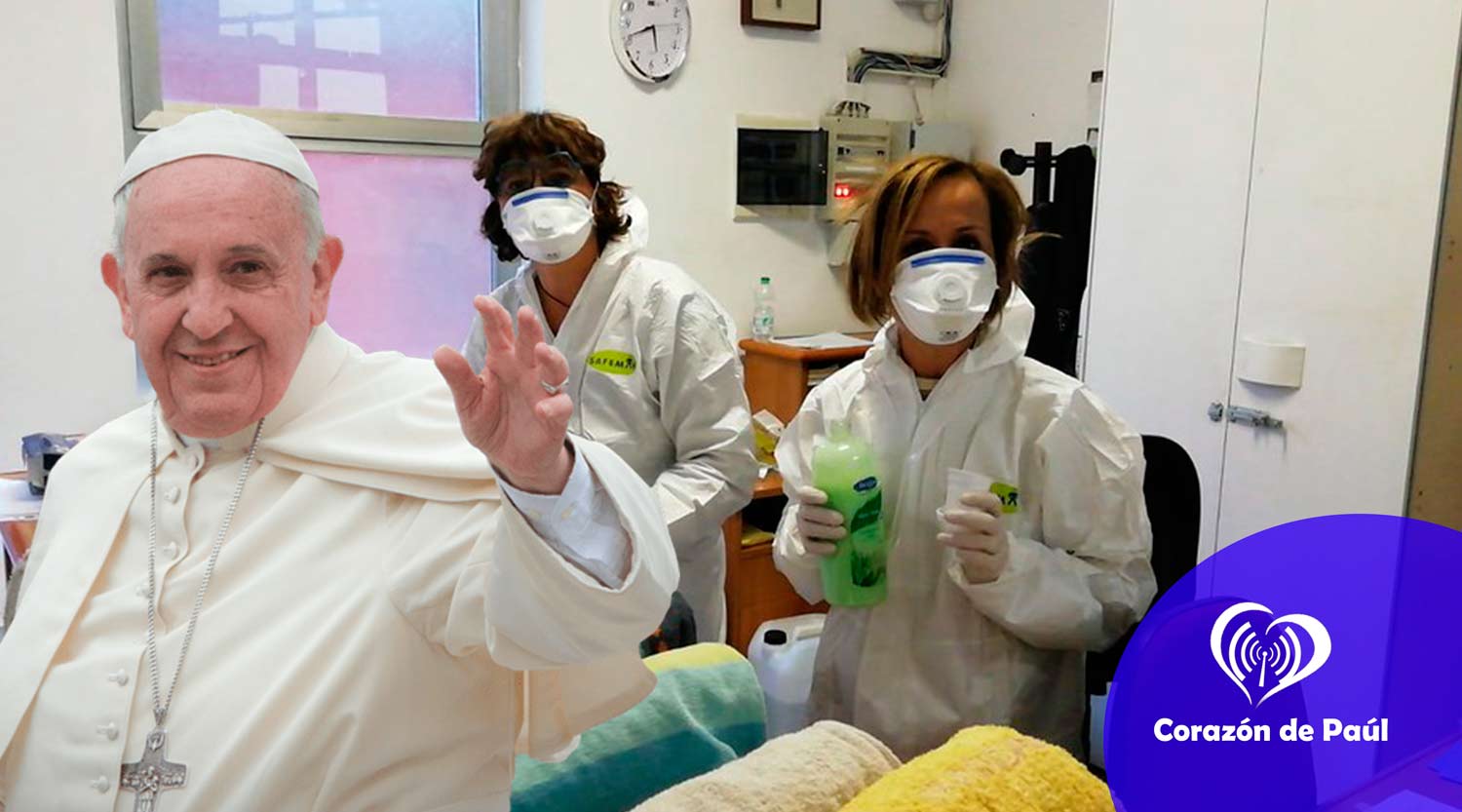 El Papa dona a Caritas 100.000 euros para enfrentar la crisis del Covid-19