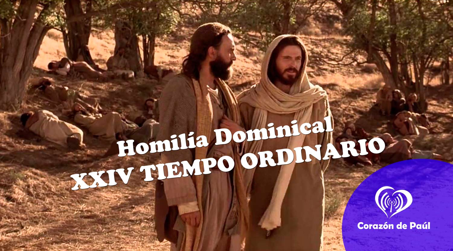 Homilía Domingo XXIV Tiempo Ordinario