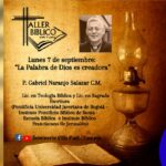 Taller Bíblico día 1 La Palabra de Dios es Creadora