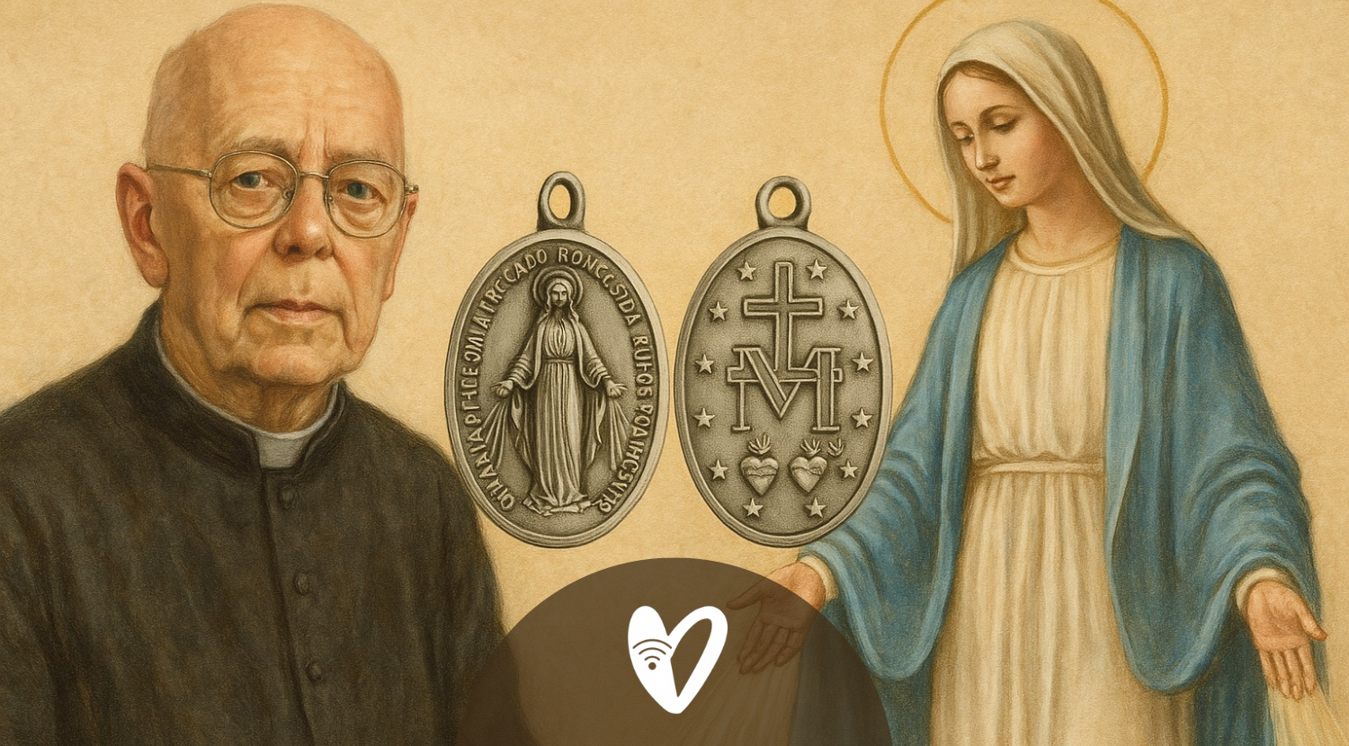El sacerdote Gabriel Amorth y su devoción a la Virgen de la Medalla Milagrosa