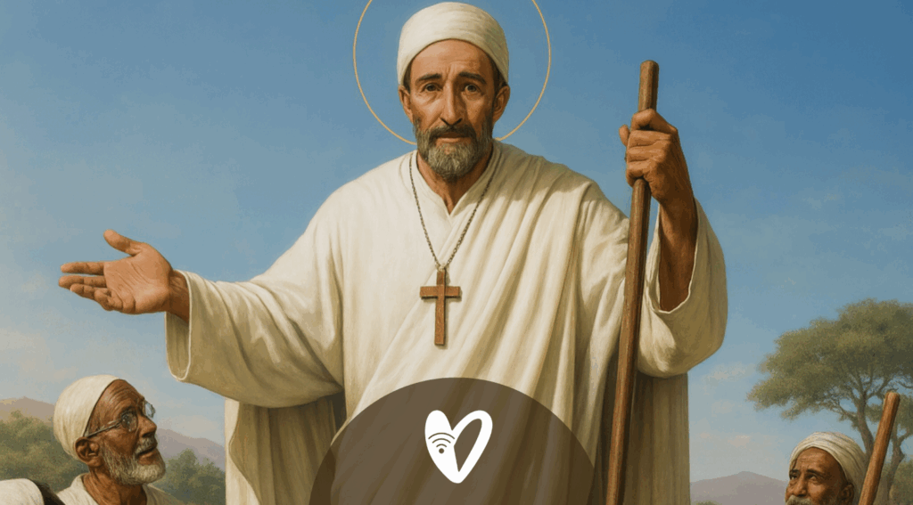 San Justino de Jacobis, el santo obispo vicentino que evangelizó en Etiopía.
