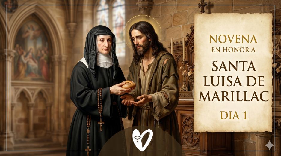 Dia 1 Novena en Honor a Santa Luisa de Marillac