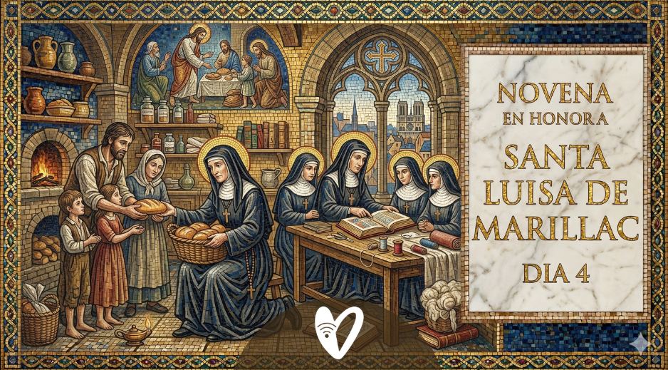 Dia 4 Novena en Honor a Santa Luisa de Marillac
