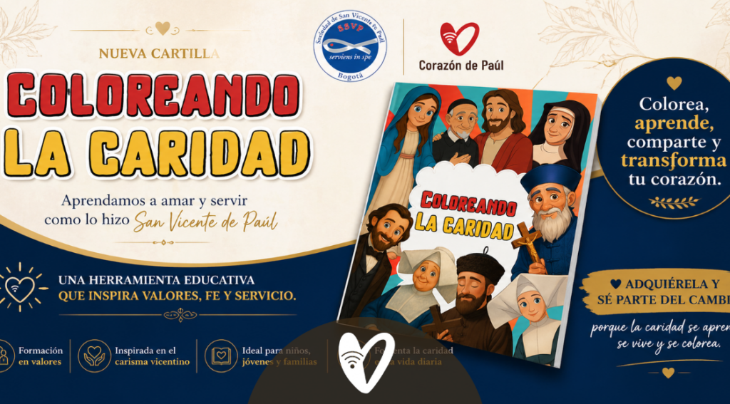 “Coloreando la Caridad”: una cartilla que educa el corazón y transforma vidas
