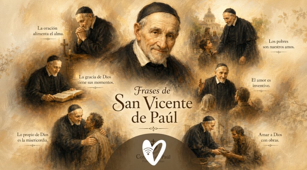 San Vicente de Paúl: frases para volver a lo esencial