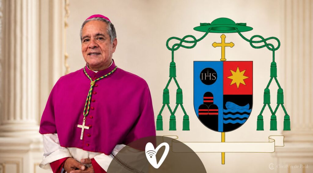 Mons. Homero Marín Arboleda, C.M.: un escudo que resume una vida al servicio de la misión