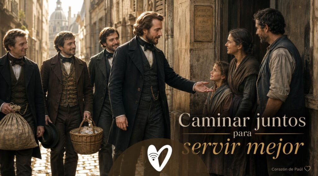 Caminar juntos para servir mejor: Federico Ozanam y la caridad que se hace amistad, comunidad y justicia
