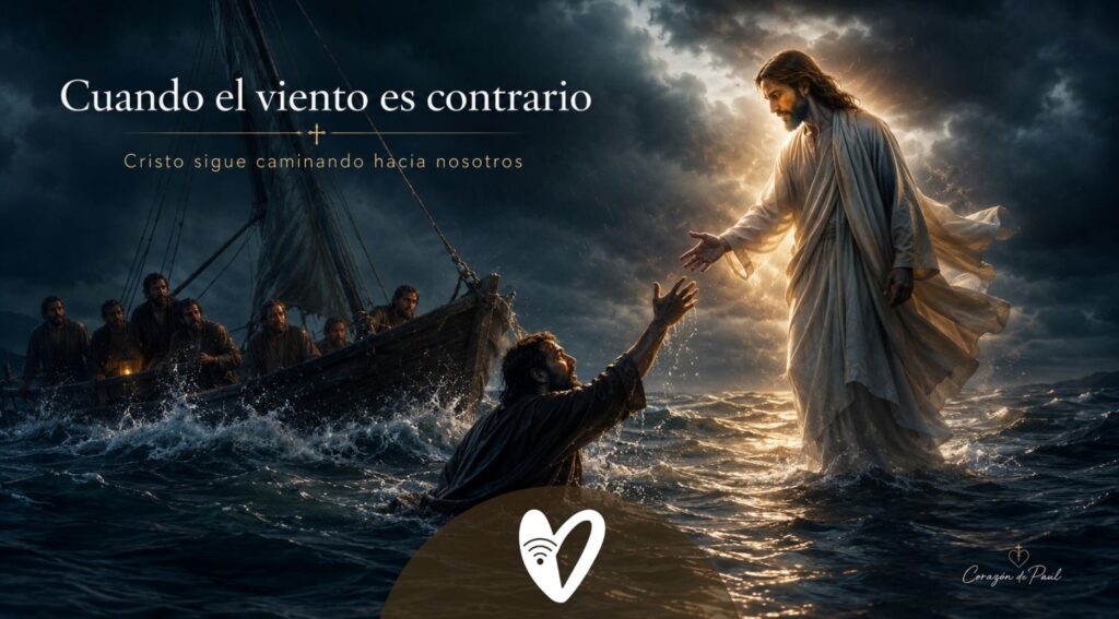 Cuando el viento es contrario: Lectio Divina del Evangelio del 9 de agosto de 2026