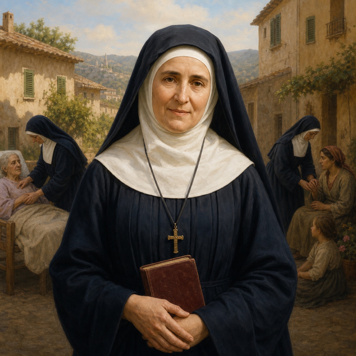 Ilustración devocional de Beata Francinaina Cirer Carbonell