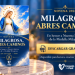 Novena Milagrosa, abres caminos 2026, XVI edición, en honor a Nuestra Señora de la Medalla Milagrosa, disponible gratis en PDF en Corazón de Paúl.