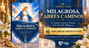 Novena a la Virgen de la Medalla Milagrosa 2026: «Milagrosa, abres caminos» · XVI edición